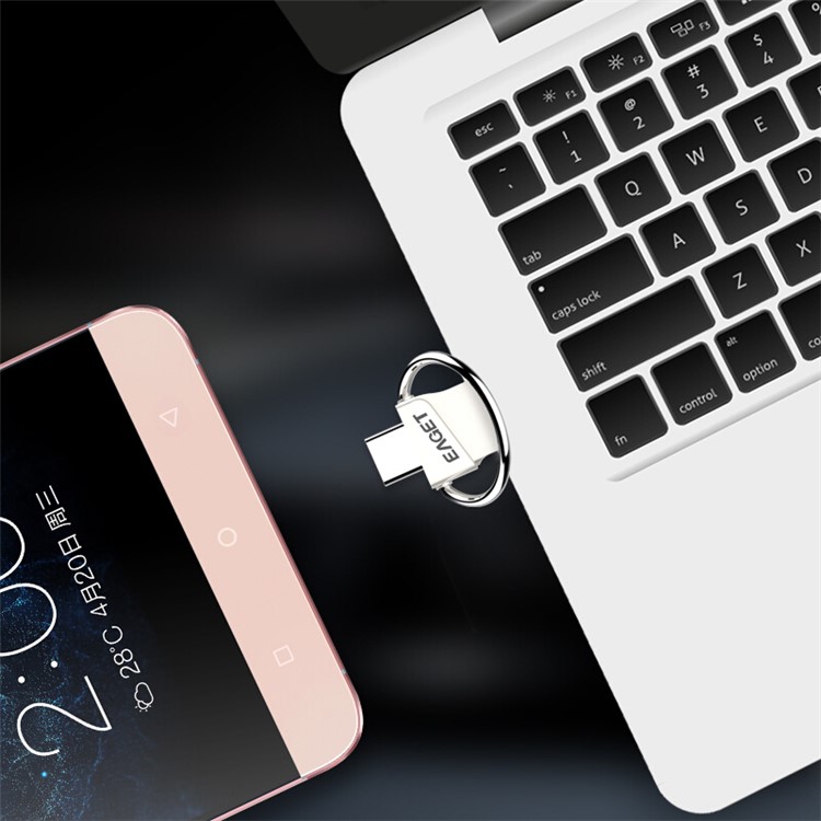 EAGET CU66 USB 3.0 Zu Typ-C 128 GB USB-Flash-Laufwerk Flash-Speicher-5