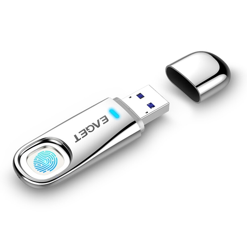 Eaget Fu60 USB 3.0 Flash Drive Di Flash Drive Di Impronte Digitali Memory Stick - 64 G.