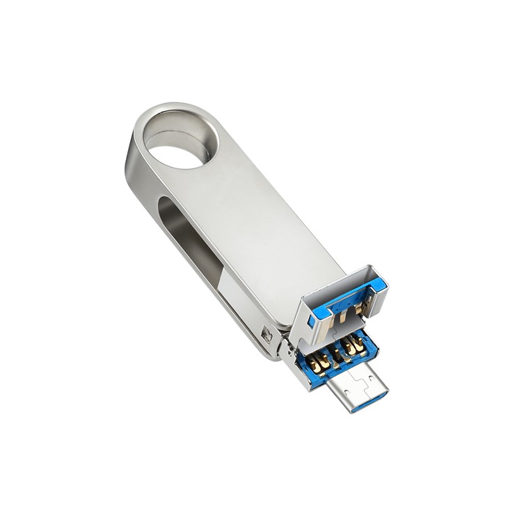3-in-1 USB 3.0 + Type-C + Micro USB U Disk Flash Drive - 32GB-2