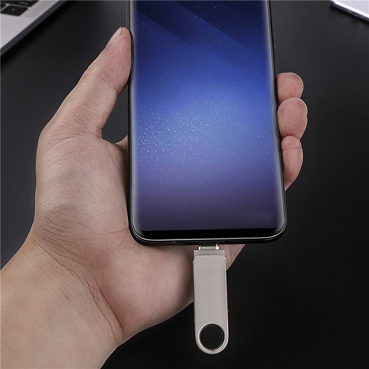 3-in-1 USB 3.0 + Type-C + Micro USB U Disk Flash Drive - 32GB-6