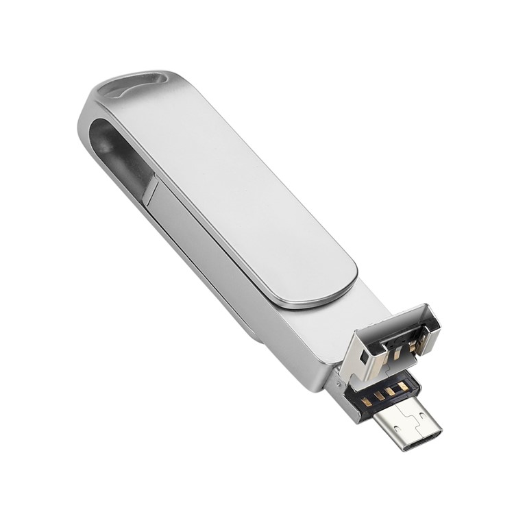 3-in-1-USB 2.0 + Typ-c + USB-Flashlaufwerk Mit Micro-U-Laufwerk - 32 GB-2