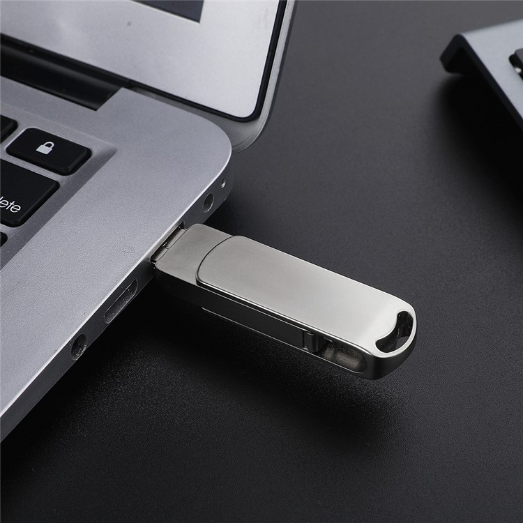 3-in-1-USB 2.0 + Typ-c + USB-Flashlaufwerk Mit Micro-U-Laufwerk - 32 GB-6