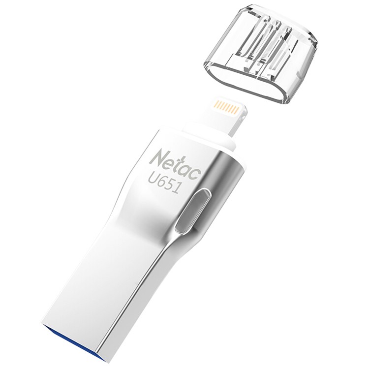 NETAC U651 256GB MFI Certified Dual Interface USB 3.0 Flash Driver-1