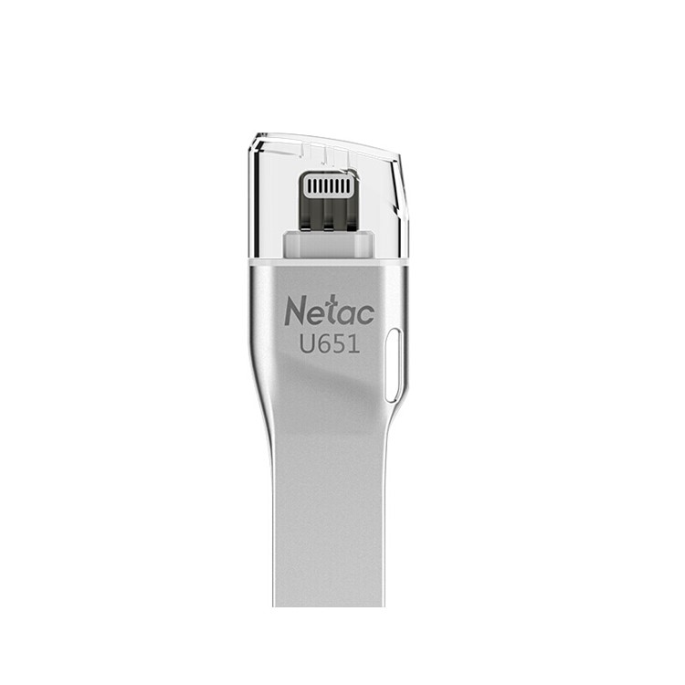 NETAC U651 128G MFI Certified Dual Interface USB 3.0 Flash Driver-5