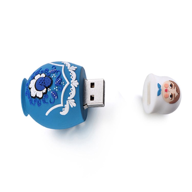 VITAS 8GB Cute Russian Doll USB 2.0 Flash Drive U Disk Memory Stick U-Disk (UV-05-8G)-4