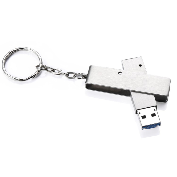 VITAS 64GB Waterproof U-Disk OTG Metal Micro USB / USB 2.0 Flash Drive U Disk Memory Stick (UV-04-1-64G)-2