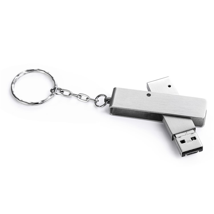 16GB UDP Chip USB2.0 + Micro USB OTG Flash Drive Waterproof Metal U Disk for Laptop Smartphone-4