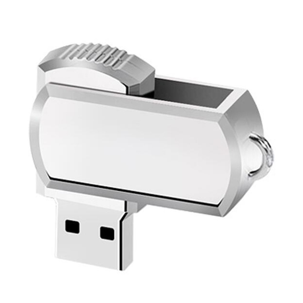 VITAS 32GB Rotatable Metal U Disk USB 2.0 High Speed Flash Drive with Key Chain-3