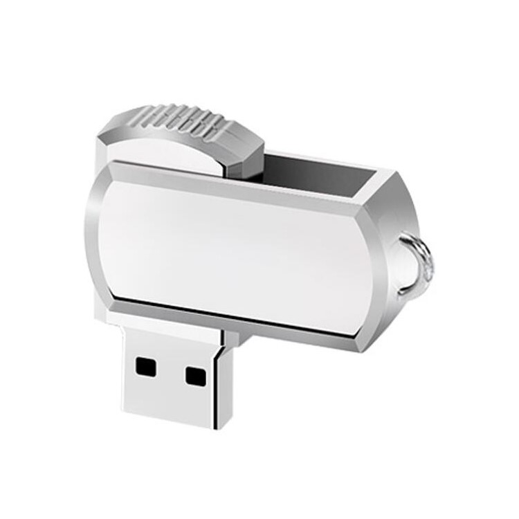 VITAS 64GB U Disk Rotatable Metal USB 2.0 High Speed Flash Drive with Key Chain-3