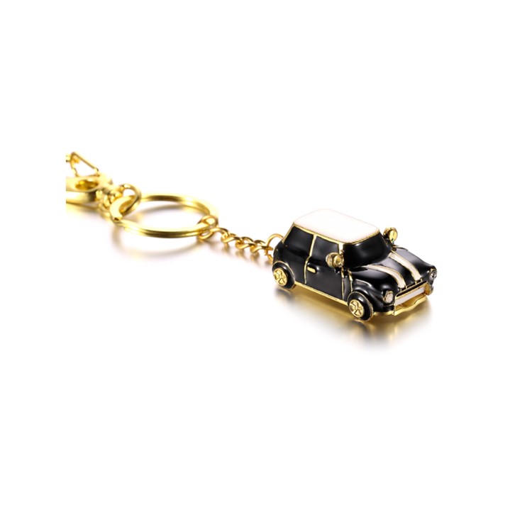 VITAS 64GB Mini Car UDP Chip USB 2.0 High Speed Flash Drive with Key Chain for Laptop PC - Black-1