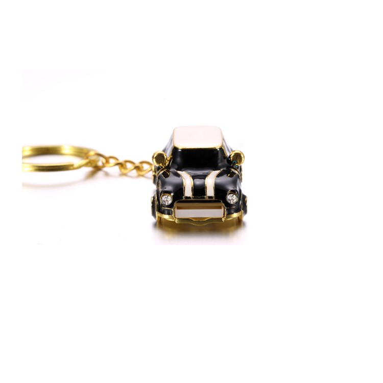 VITAS 64GB Mini Car UDP Chip USB 2.0 High Speed Flash Drive with Key Chain for Laptop PC - Black-2
