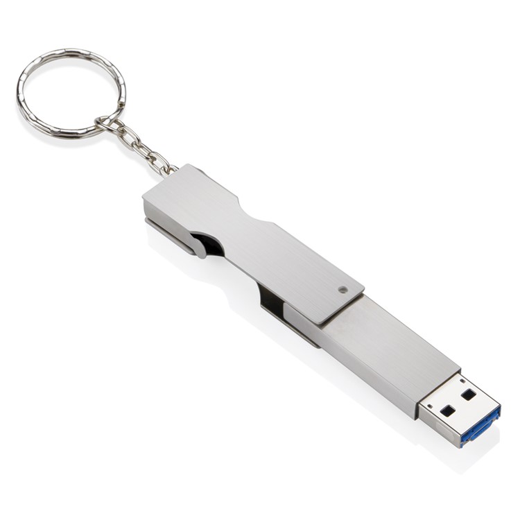 VITAS 64GB 2-in-1 UDP Chip Mini Memory Flash Drive USB 2.0 + Micro USB OTG-2
