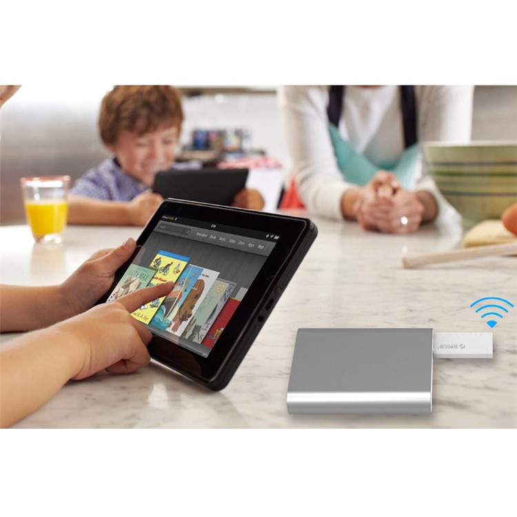 ORICO 32GB Portable Cloud Storage Wireless U Disk (TUW11) for iPhone 7 / 7 Plus Etc. - White-11