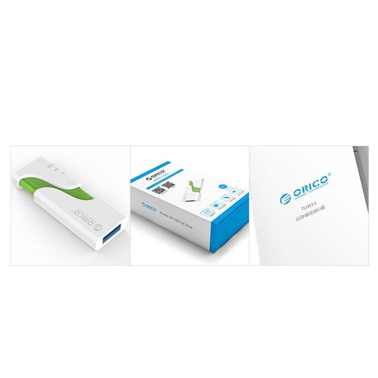 ORICO 32GB Portable Cloud Storage Wireless U Disk (TUW11) for iPhone 7 / 7 Plus Etc. - White-15
