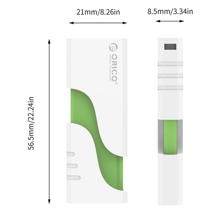 ORICO 32GB Portable Cloud Storage Wireless U Disk (TUW11) for iPhone 7 / 7 Plus Etc. - White-6