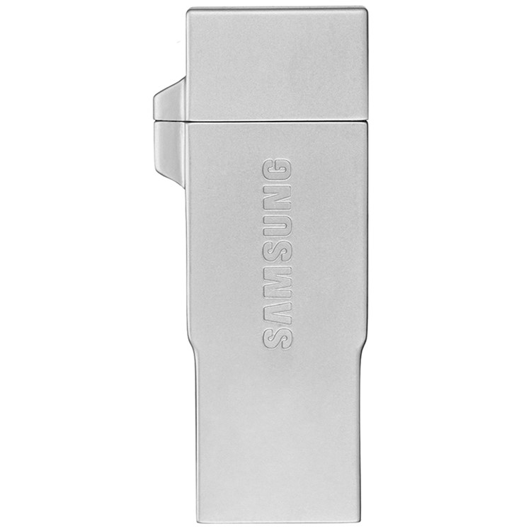 SAMSUNG MicroSDHC Memory Card Reader + MicroUSB Metal OTG + 16GB USB 3-in-1 Design - Silver-5