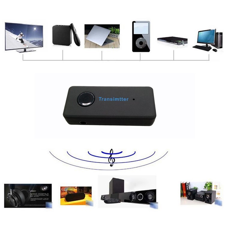 KN312 Protable Stereo Audio Wireless Bluetooth Transmitter-7