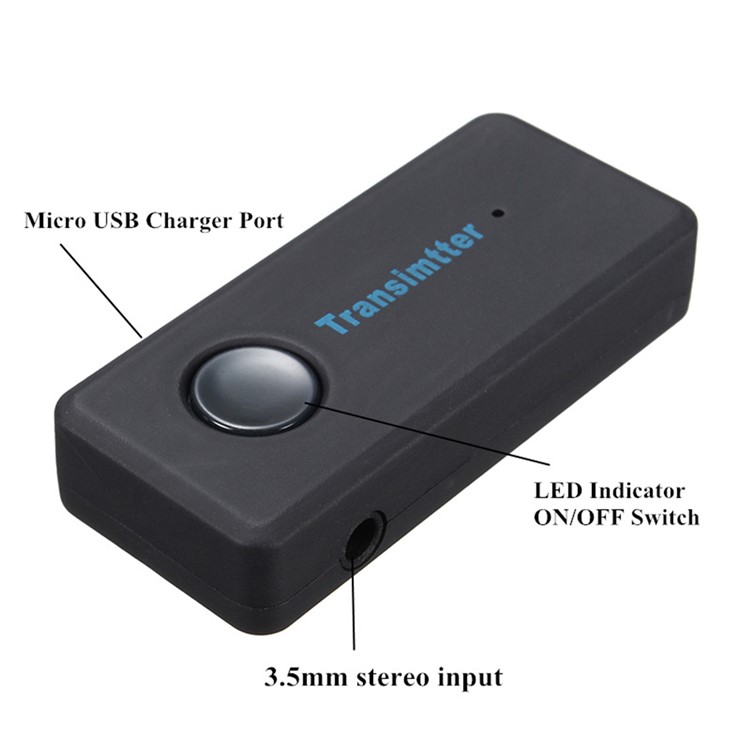 KN312 Protable Stereo Audio Wireless Bluetooth Transmitter-8