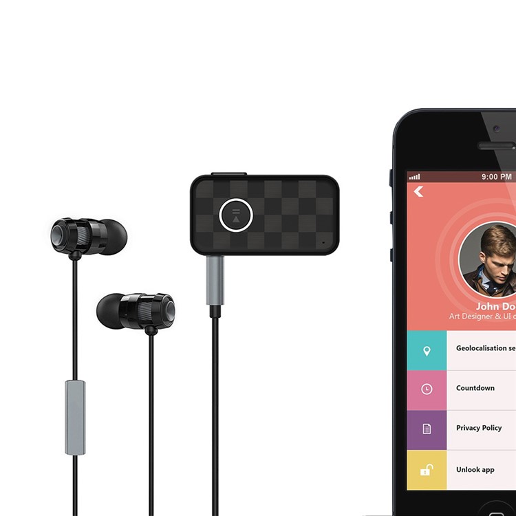 BT09B Wireless Bluetooth 5.0 Audio Music Receiver Support Hands-free Calling-3