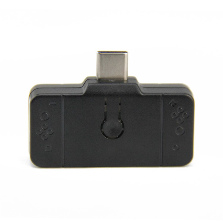 Mini Wireless Type-C to USB Bluetooth Adapter Receiver with Plug Computer Sound Audio Stereo Transmitter TV Music Adapter for PC - Black-3