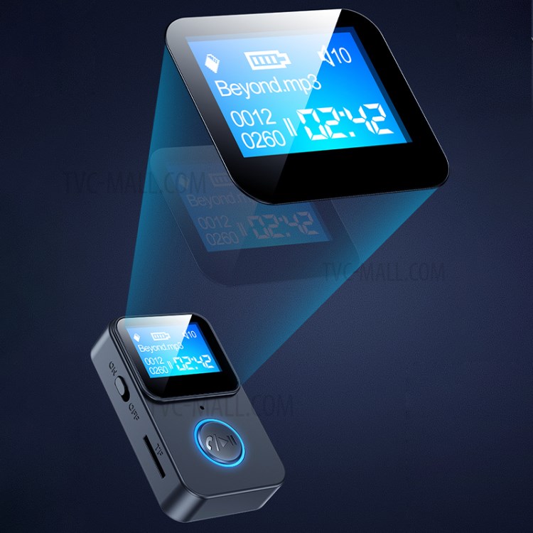 Wholesale C33 LCD Screen Bluetooth 5.0 Wireless Audio Receiver Adapter Remote Control Camera