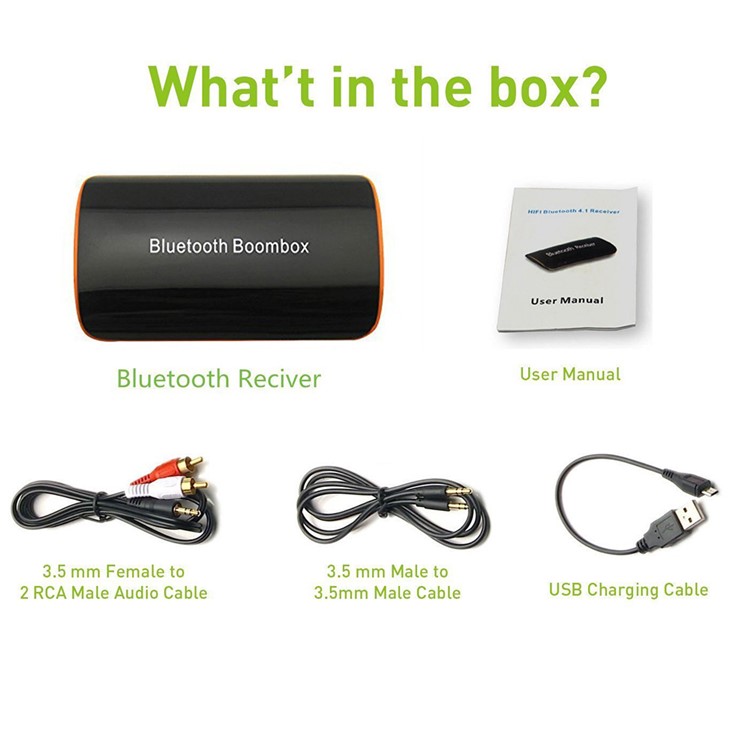 LENGEE B2 Hifi Bluetooth 4.1 Empfänger Lossless Audio Adapter (ce / Rohs / Fcc)-8