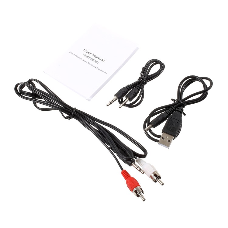 2-in-1 Wireless Bluetooth Audio Receiver and Transmitter Adapter Dongle (TS-BT35FA02) - Black-7
