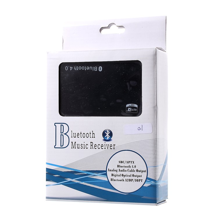 SBC/APTX Bluetooth 4.0 Music Receiver with Toslink Coaxial Analog Outputs (TS-BTAD01) - EU Plug-8