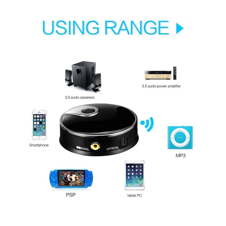 TX12 Bluetooth Transmitter Digital Optical Fiber Toslink Wireless Audio Adapter Stereo Music Stream Video Dongle-14