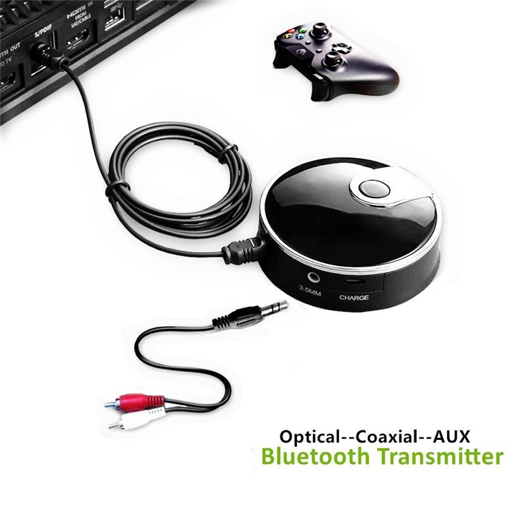 TX12 Bluetooth Transmitter Digital Optical Fiber Toslink Wireless Audio Adapter Stereo Music Stream Video Dongle-8