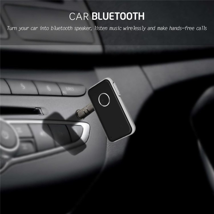 BT12B Ultra-thin Wireless Bluetooth 4.1 Audio Receiver Adapter with AUX-in-1