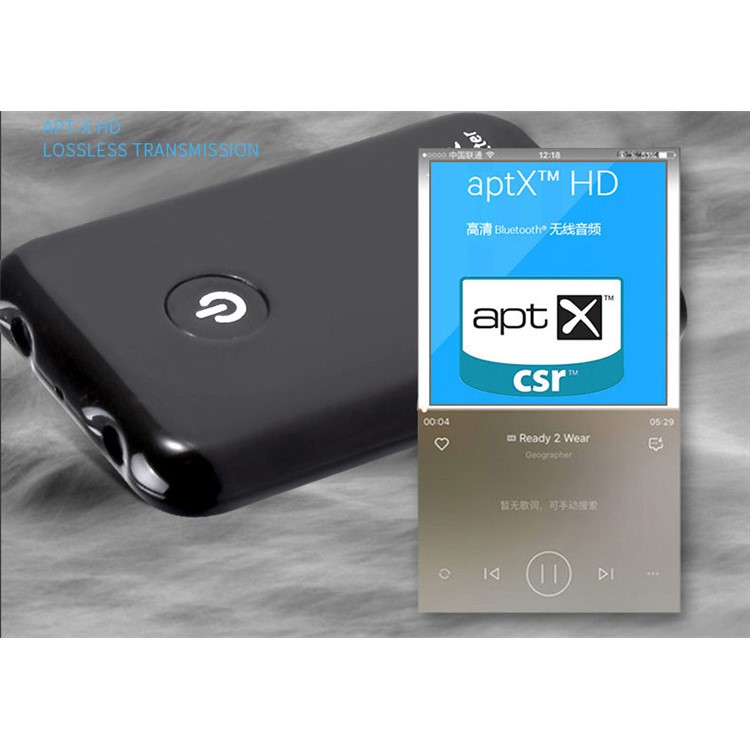 YPF-02 CSR4 Bluetooth Transmitter with Dual 3.5mm Port Wireless Audio Adapter-14