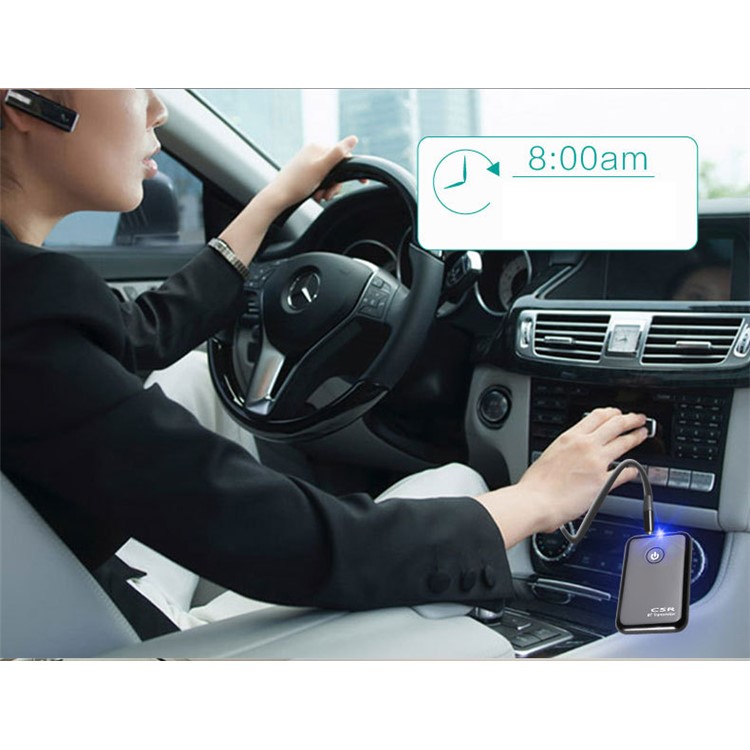 YPF-02 CSR4 Bluetooth Transmitter with Dual 3.5mm Port Wireless Audio Adapter-16