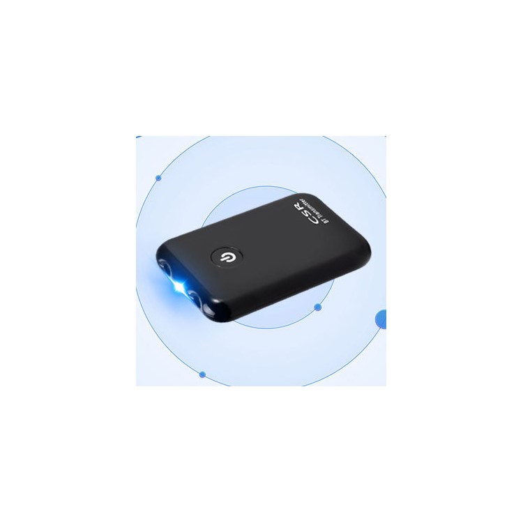 YPF-02 CSR4 Bluetooth Transmitter with Dual 3.5mm Port Wireless Audio Adapter-2