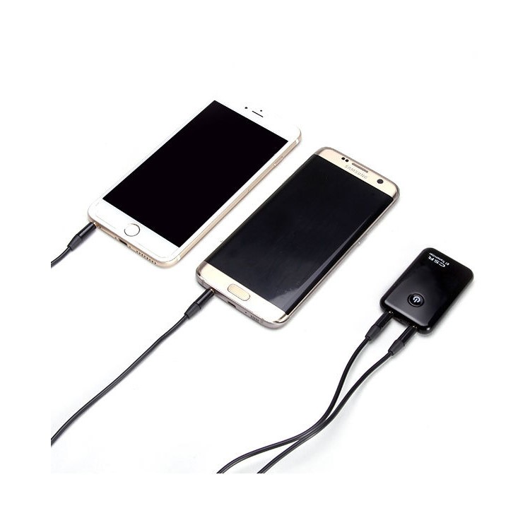 YPF-02 CSR4 Bluetooth Transmitter with Dual 3.5mm Port Wireless Audio Adapter-6