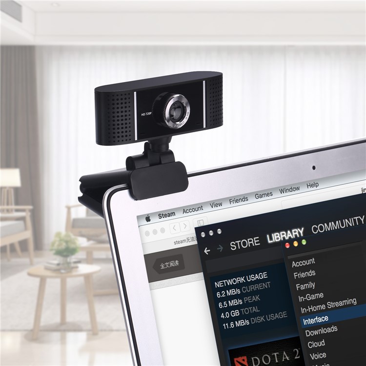 A5 720 Pixel CMOS Sensor Type Computer Camera with Built-in Digital Mic-15