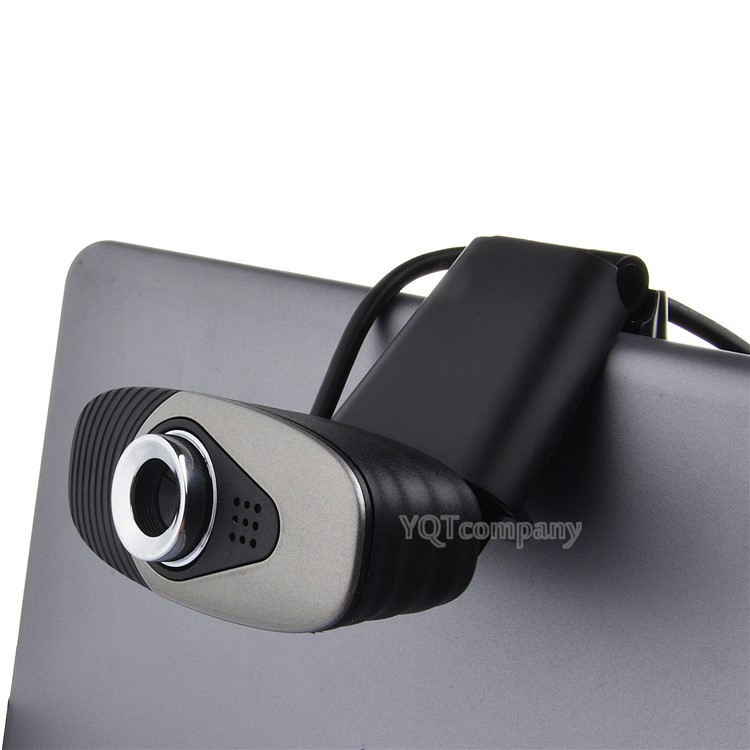 A871 Computer 480 Pixel USB 2.0 Camera with Built-in Digital Mic - Black-10