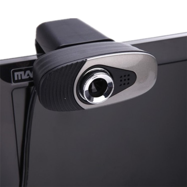 A871 Computer 480 Pixel USB 2.0 Camera with Built-in Digital Mic - Black-13
