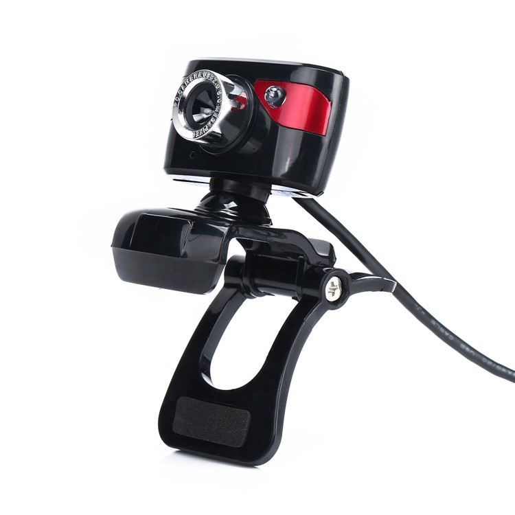 A886 Clip-on 360-Degree Rotatable UVC USB Webcam HD 1200 Pixel PC Camera with Built-in Microphone-5