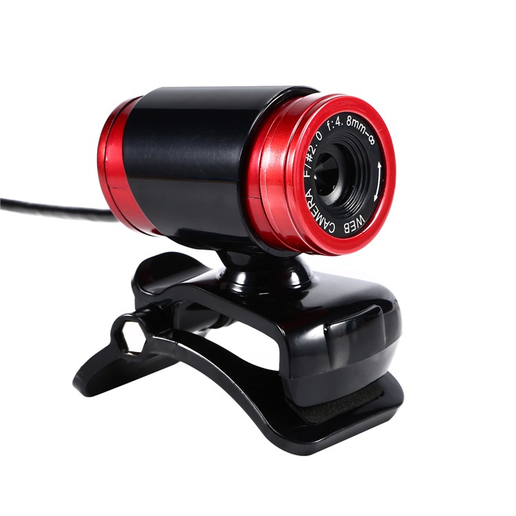 A860 480P High Definition HD Camera Built-in 10M Sound Absorbing Microphone - Black / Red-6