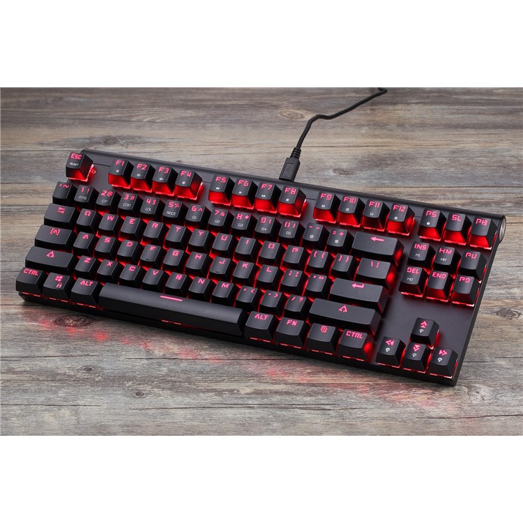 MOTOSPEED CK101 USB Wired Keyclick Mechanical Keyboard with RGB Backlit - Black-6