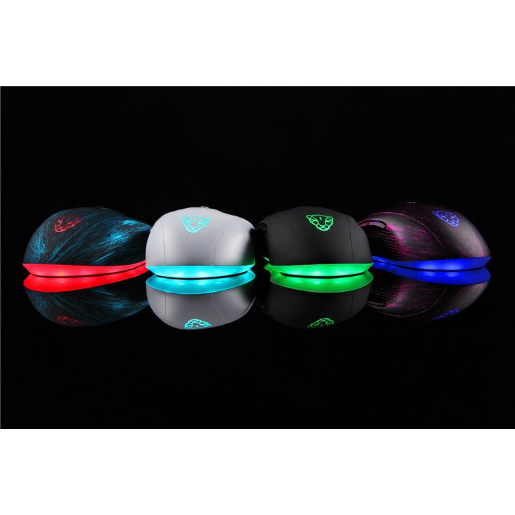 MOTOSPEED V60 5000DPI Breathing Optical Wired Gaming RBG Mouse - White-6