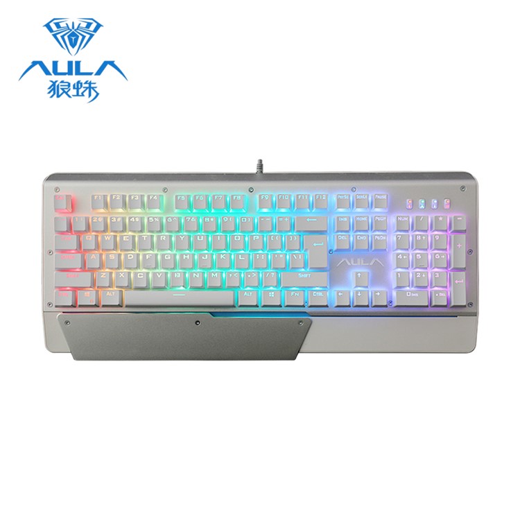 AULA RGB 104 Keys RGB Backlights Professional Gaming Keyboard-2