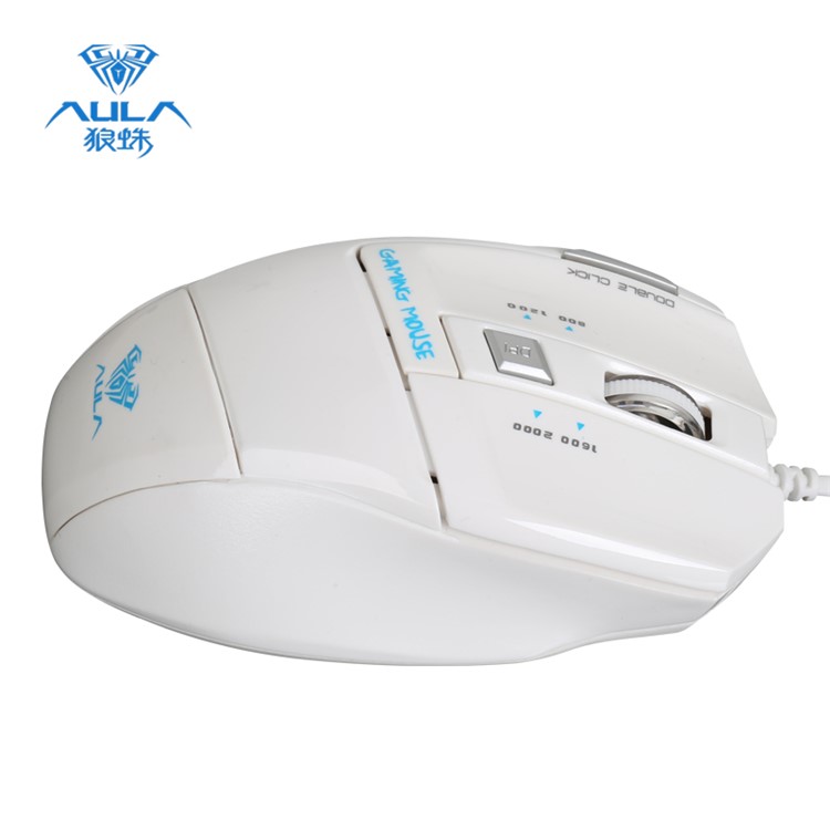 AULA Soul Killer 7 keys Professional Gaming Mouse - White-3