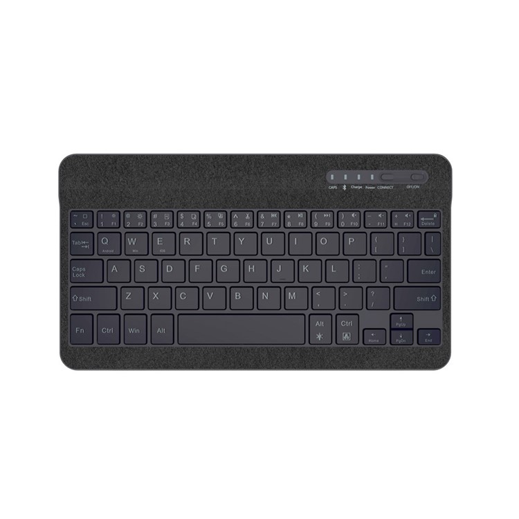 XD-158 Universal Backlight Metal Silk Print Leather Keyboard Stand Tablet Case Accessory for iPad 9.7 (2017)/Pro 9.7(2016)/iPad Air 2/1 - Black-10