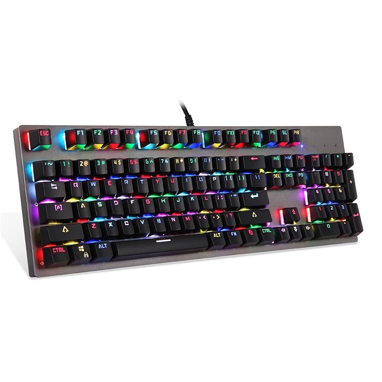 MOTOSPEED CK89 Kailh BOX Switch 104 Keys Wired RGB Backlit Mechanical Gaming Keyboard-1