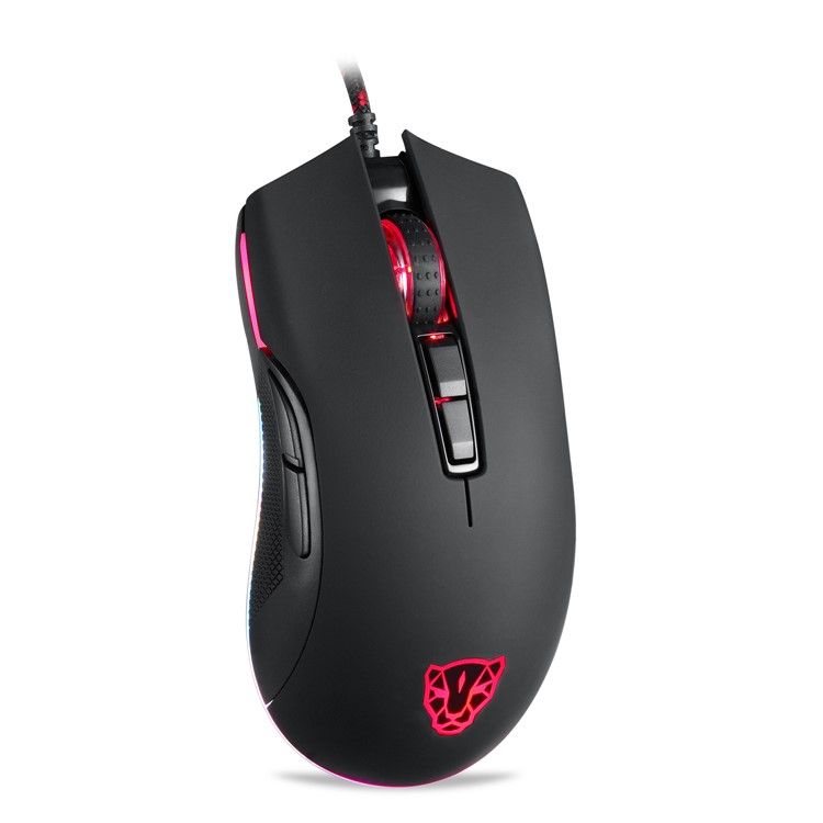MOTOSPEED V70 12000DPI USB Wired Gaming Optical Mouse RGB Cool Backlit Ergonomic Mice-6