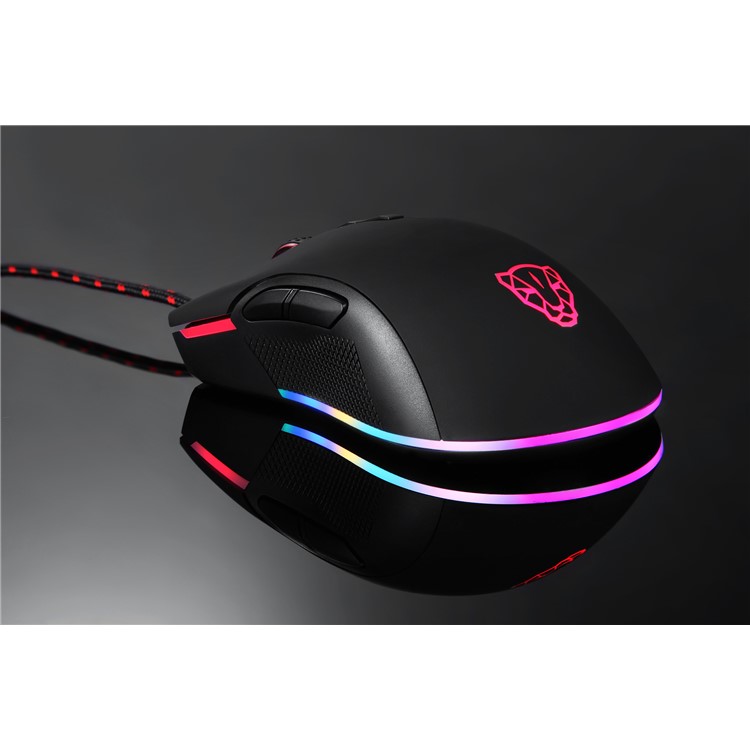 MOTOSPEED V70 12000DPI USB Wired Gaming Optical Mouse RGB Cool Backlit Ergonomic Mice-8