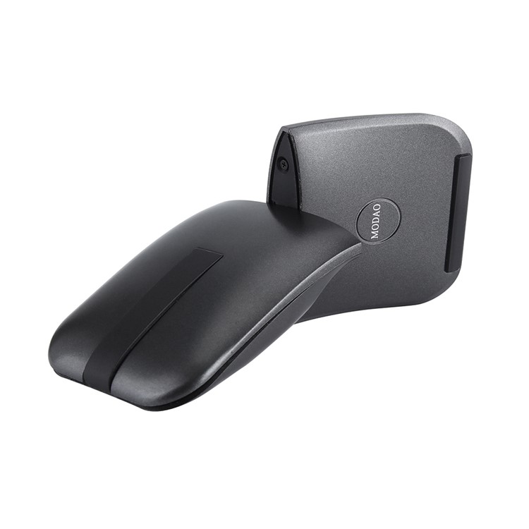 Ultra Slim 180 Degree Rotatable Hinge Touch Senstive 1200DPI 2.4G Wireless Mouse for Notebook, PC, Macbook-6