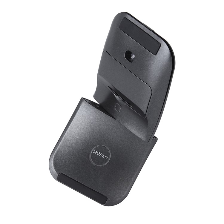 Ultra Slim 180 Degree Rotatable Hinge Touch Senstive 1200DPI 2.4G Wireless Mouse for Notebook, PC, Macbook-8